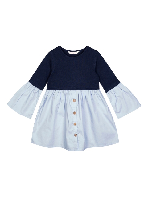 

Budding Bees Mustard Yellow Striped A-Line Dress
