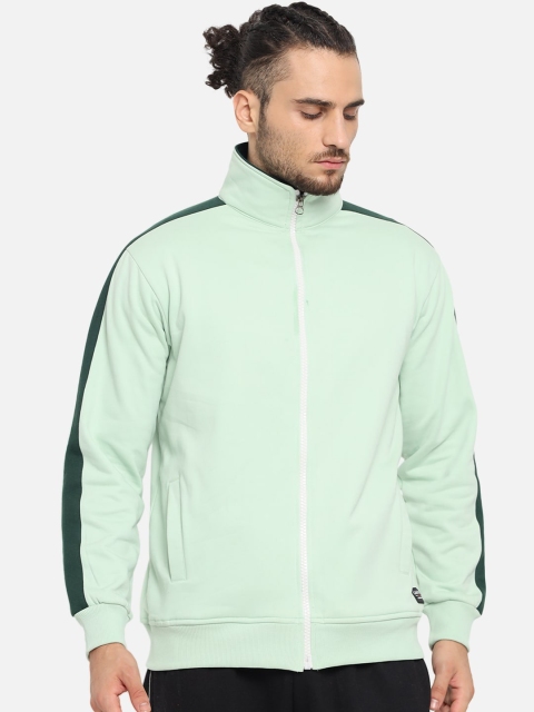 

GRIFFEL Men Sea Green Sweatshirt