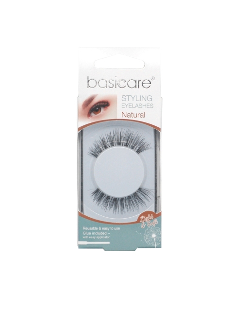 

basicare Woman Stying Eyelashes With Latex Glue, Black