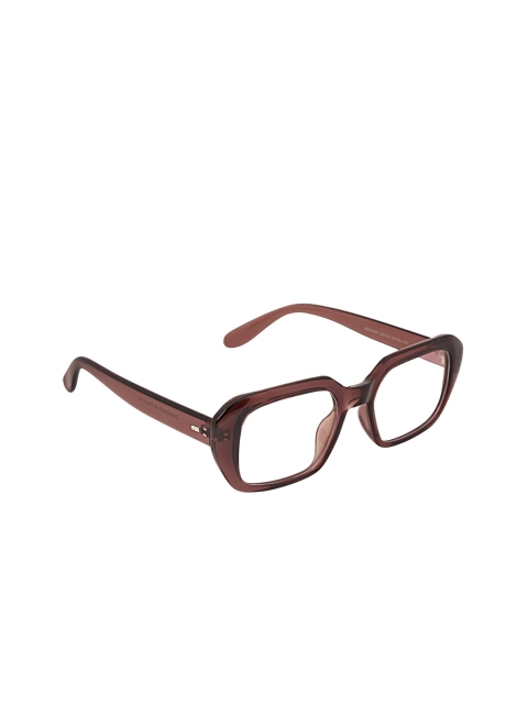 

Peter Jones Eyewear Unisex Brown Full Rim Square Frames Computer Glasses