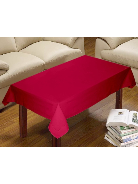 

Lushomes Pink Solid 4-Seater Table Cloth