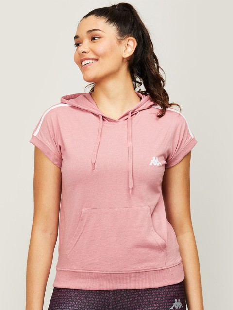 

Kappa Pink Hooded Top