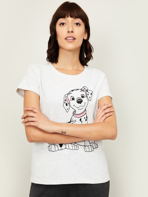 

Ginger by Lifestyle Grey Melange Regular Top