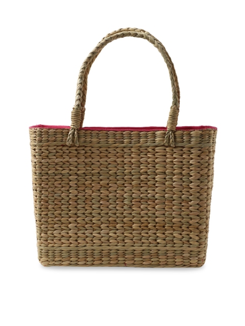 

FOREVER 21 Brown Shopper Tote Bag
