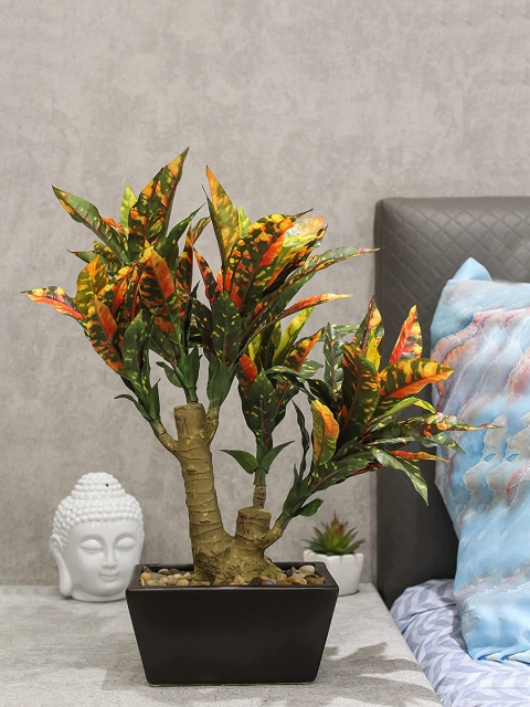 

PolliNation Yellow & Green Artificial Bonsai Potted Plant