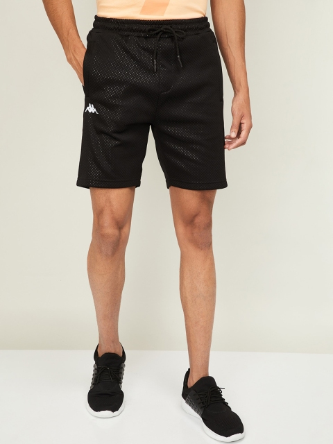 

Kappa Men Black Regular Shorts