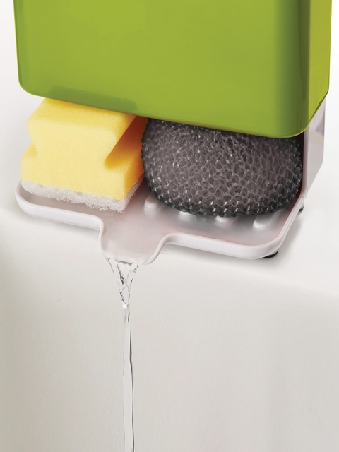 

Joseph Joseph Green & White Solid Caddy Tower Slimline Sink Tidy