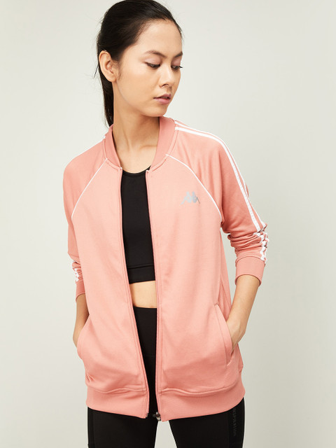 

Kappa Women Pink Lightweight Sporty Jacket