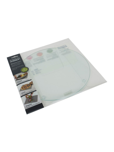 

Joseph Joseph Transparent Solid Round Glass Worktop Saver