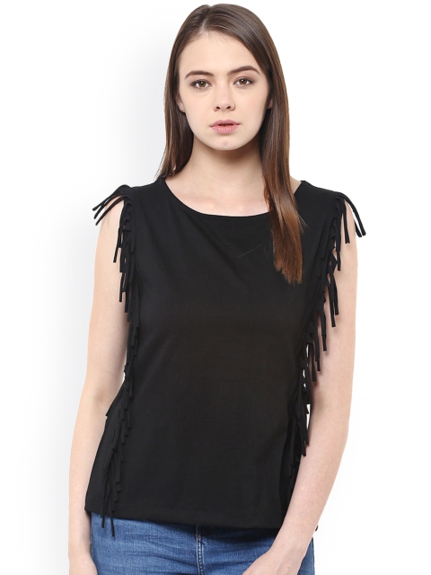 

Miss Chase Women Black Solid Top