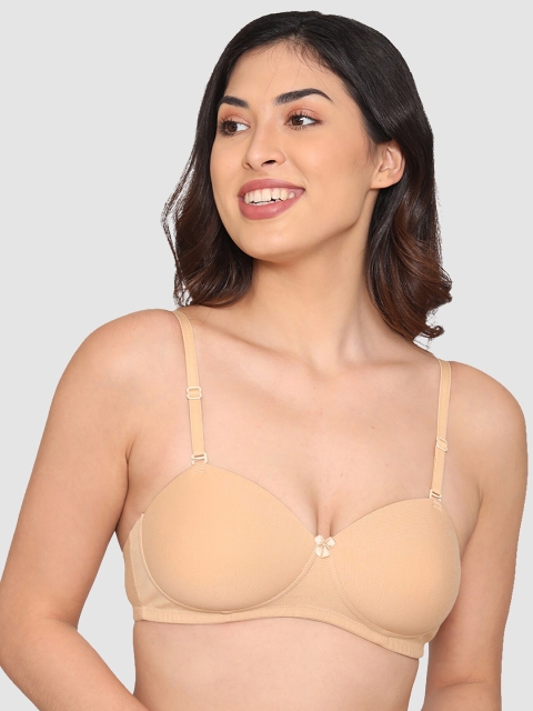 

Kalyani Nude-Coloured Lightly Padded T-shirt Bra