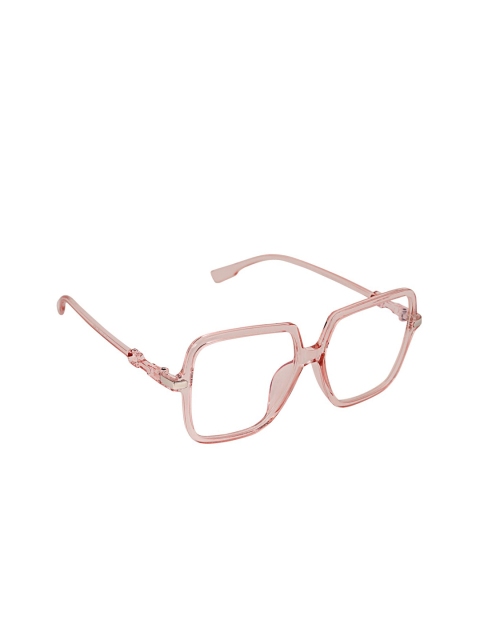 

Peter Jones Eyewear Unisex Pink Full Rim Light Blocking Square Frames