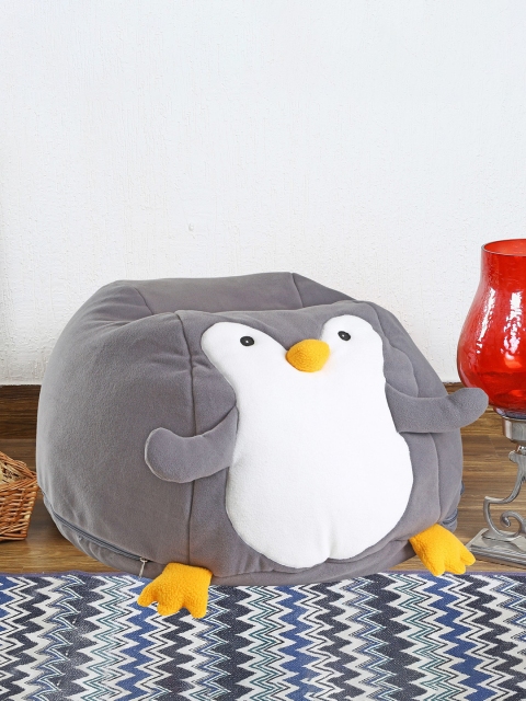 

My Gift Booth Grey Penguin Bean bag cover