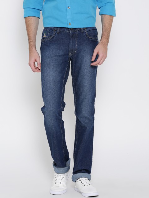 

Numero Uno Men Blue Slim Fit Low-Rise Clean Look Jeans
