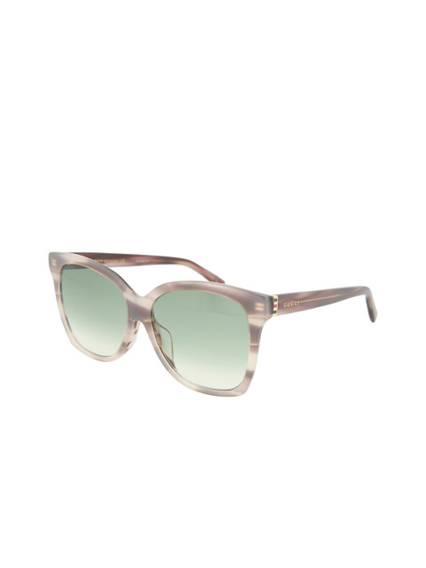 

Gucci Women Green Lens & Brown Core Square Sunglasses GG0459SA-30006530004