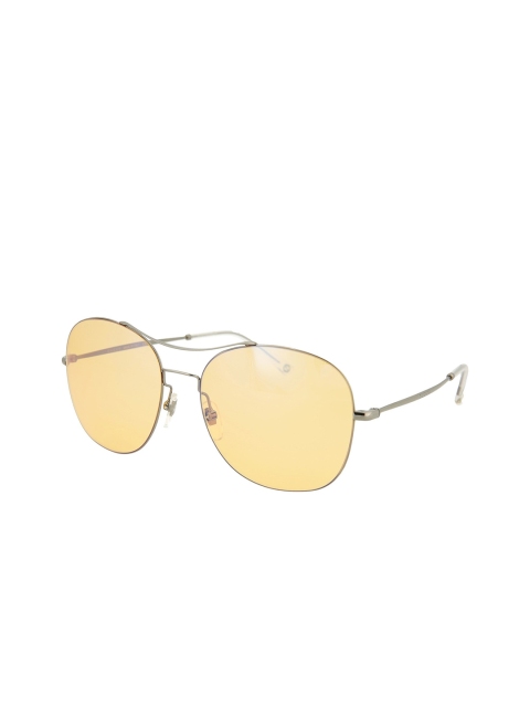 

Gucci Women Yellow Lens & Silver-Toned Oversized Sunglasses GG0501S-30006501008