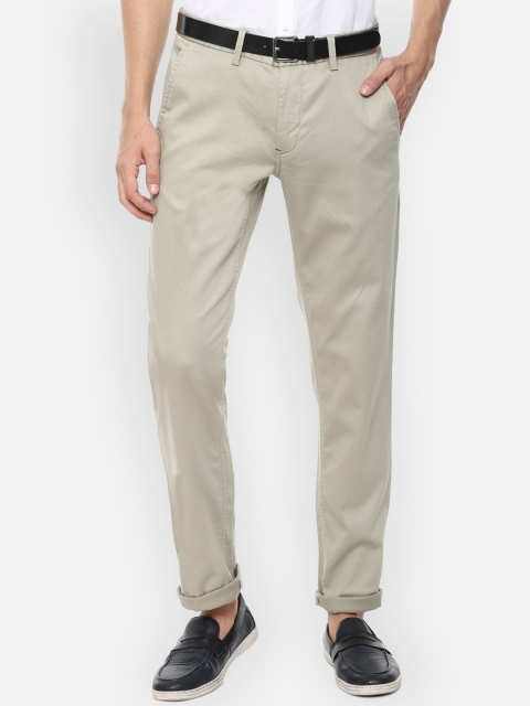 

Louis Philippe Sport Men Beige Slim Fit Trousers