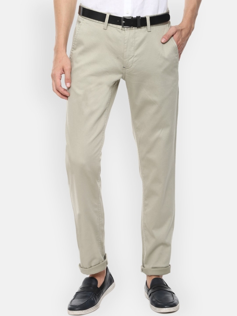 

Louis Philippe Sport Men Beige Slim Fit Trousers