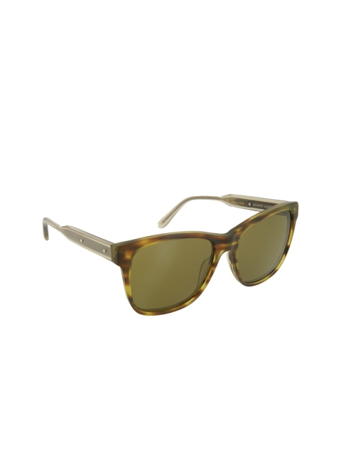 

Bottega Veneta Women Green Lens & Brown Square Sunglasses BV0001SA-30000091003