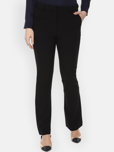 

Van Heusen Woman Women Black Formal Trousers