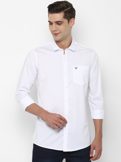 

Allen Solly Sport Men White Opaque Casual Shirt