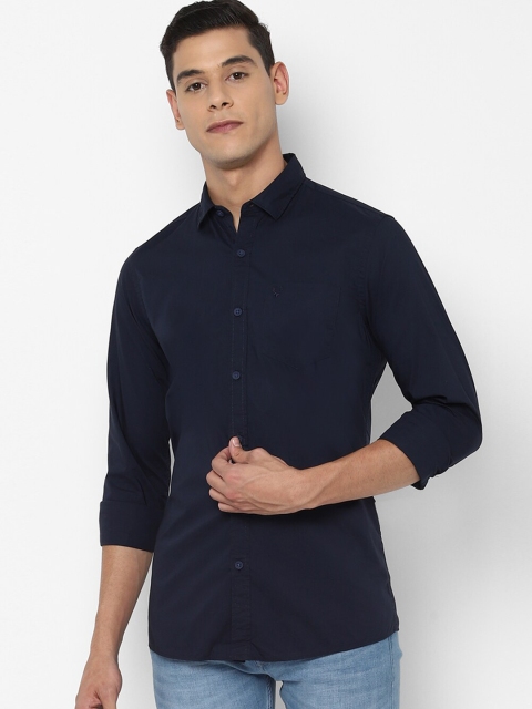 

Allen Solly Sport Men Navy Blue Opaque Casual Shirt