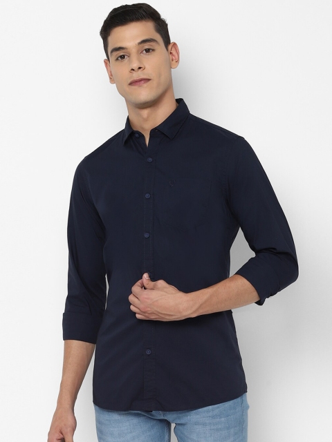 

Allen Solly Sport Men Navy Blue Opaque Casual Shirt