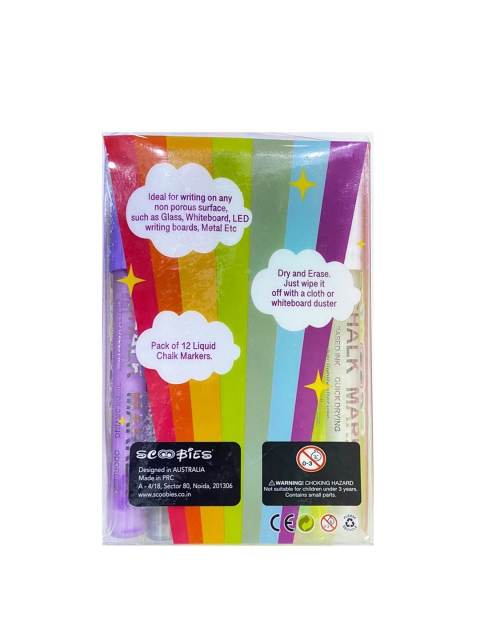 

SCOOBIES Kids Red & Yellow Markers