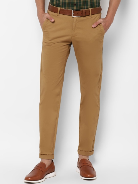 

Allen Solly Men Khaki Slim Fit Trousers