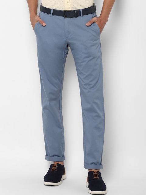 

Allen Solly Men Blue Slim Fit Trousers