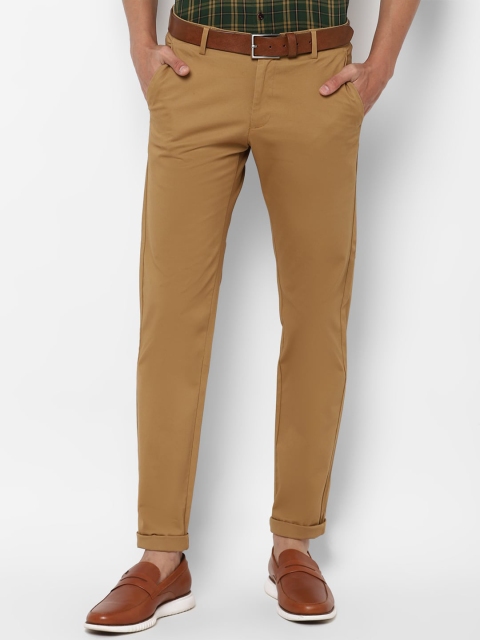 

Allen Solly Men Khaki Slim Fit Trousers