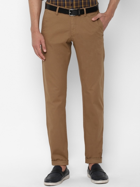 

Allen Solly Men Brown Slim Fit Trousers
