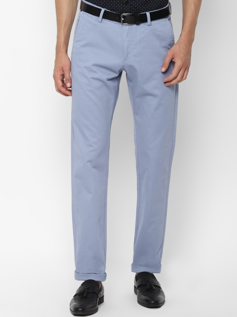 

Allen Solly Men Blue Slim Fit Trousers