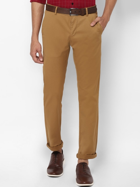 

Allen Solly Men Brown Slim Fit Trousers