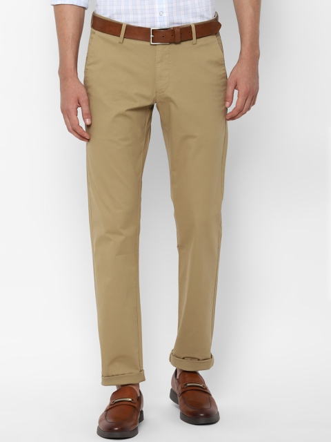 

Allen Solly Men Khaki Slim Fit Trousers