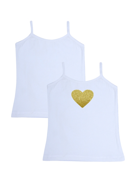 

DChica Girls White Pack of 2 Thermal Tops