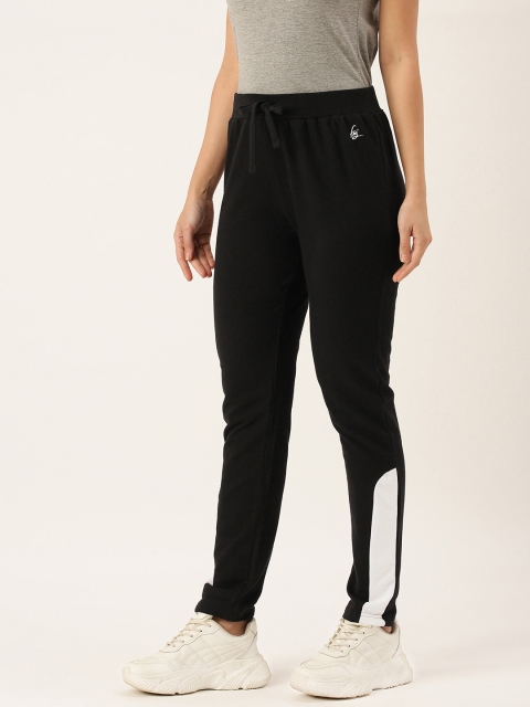 

Flying Machine Womens Black Colourblocked Regular Track Pant