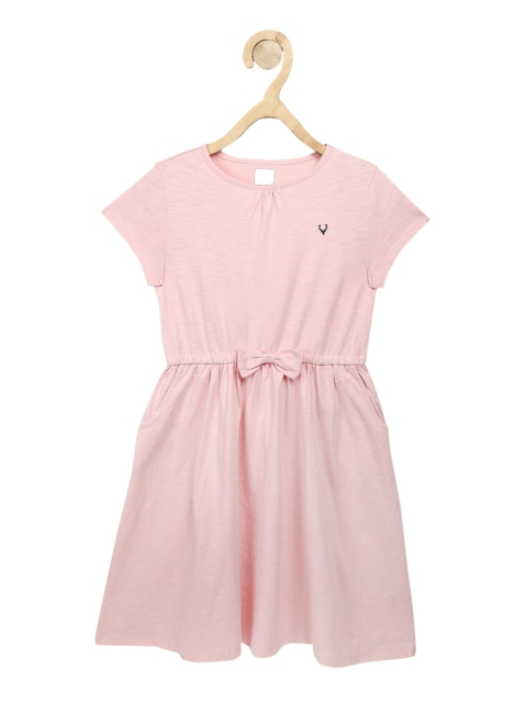 

Allen Solly Junior Pink Dress