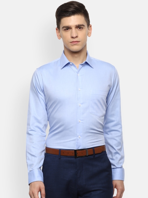 

Van Heusen Men Blue Slim Fit Opaque Formal Shirt