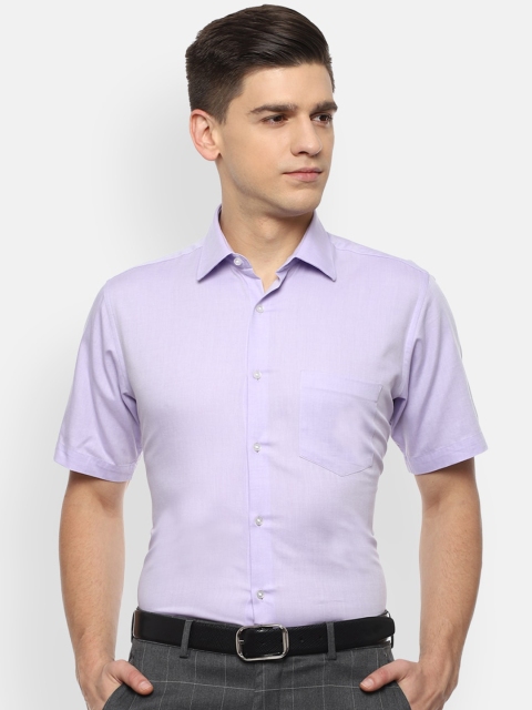

Van Heusen Men Purple Opaque Formal Shirt