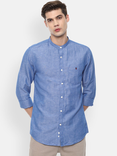 

Louis Philippe Sport Men Blue Slim Fit Opaque Casual Shirt