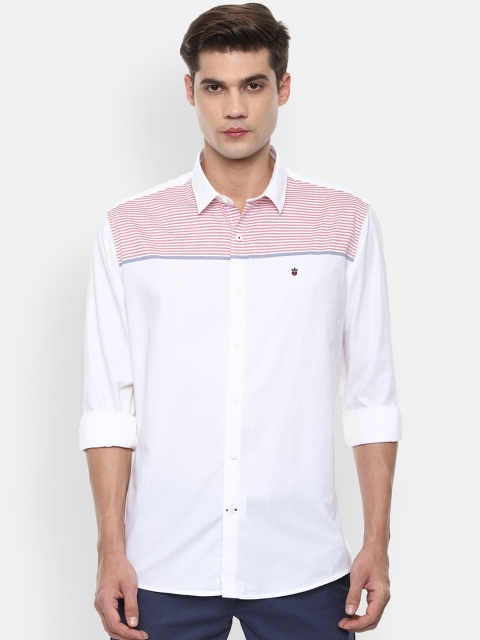 

Louis Philippe Sport Men White Slim Fit Opaque Casual Shirt
