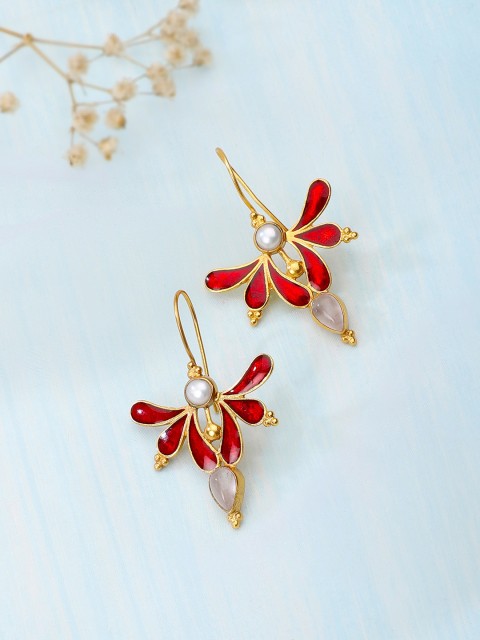 

Fabindia Silver-Toned Contemporary Ear Cuff Earrings