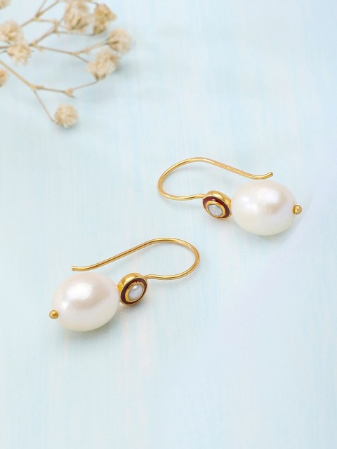 

Fabindia Gold-Toned Contemporary Studs Earrings