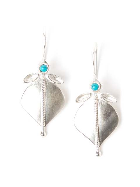 

Fabindia Silver-Toned Contemporary Drop Earrings