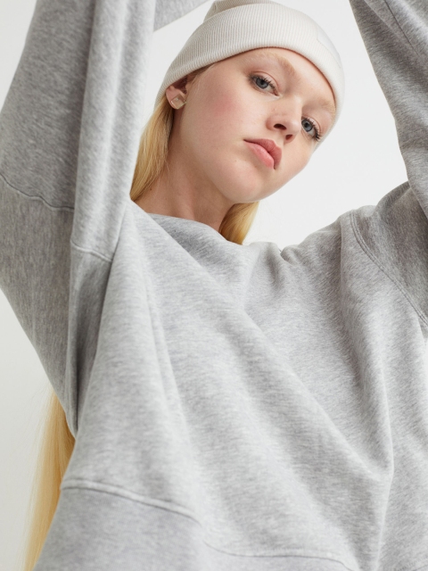 

H&M Woman Grey Sweatshirt
