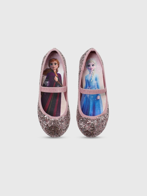 

H&M Girls Pink & Blue Frozen Festive Ballet Pumps