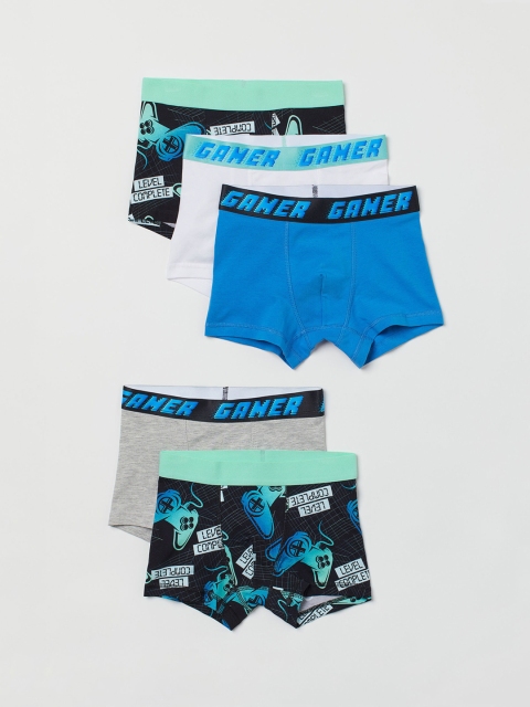 

H&M Boys Pack of 5 Boxer Shorts, Multi