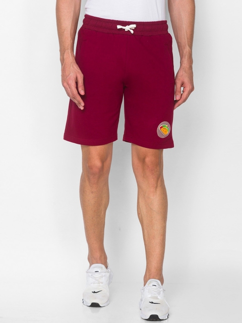 

Smugglerz Men Red Regular Cotton Shorts