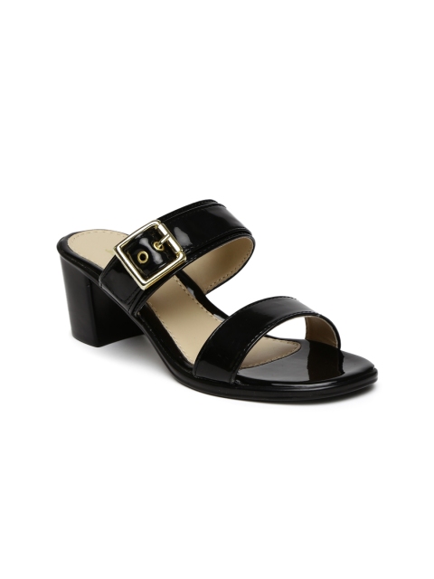 

Bata Women Black Liza Glossy Heels